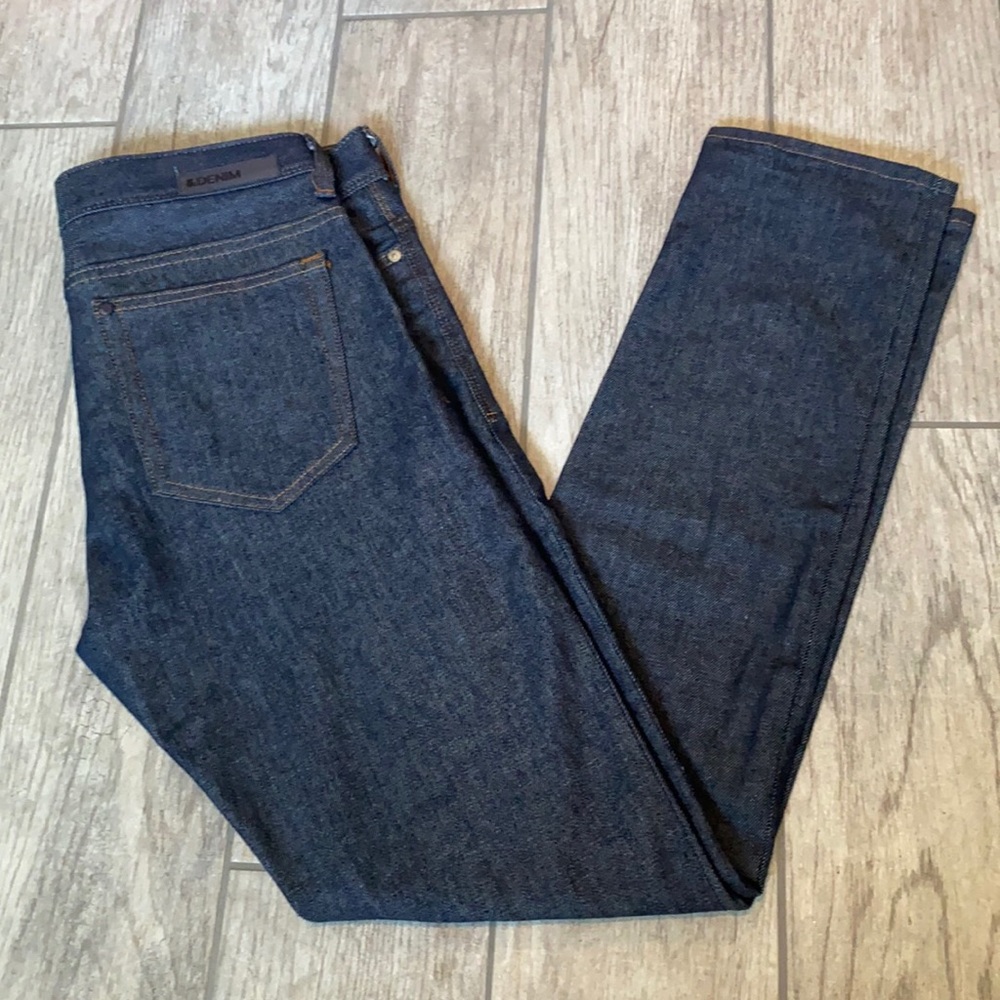 H&M raw denim RECYCLED FIBERS SLIM denim JEANS 30/32